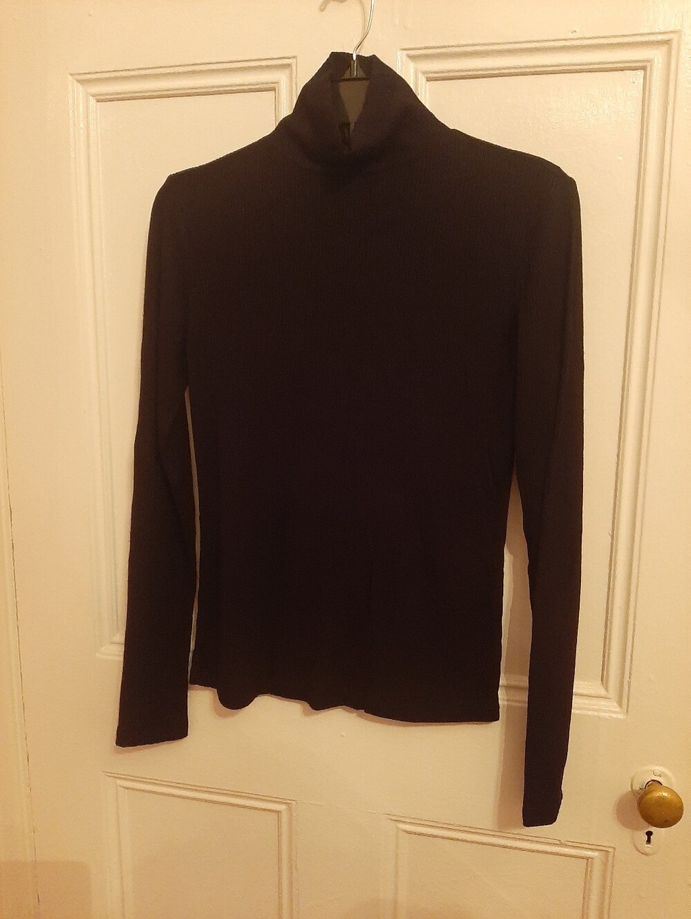 Ribbed Long Sleeve Turtleneck